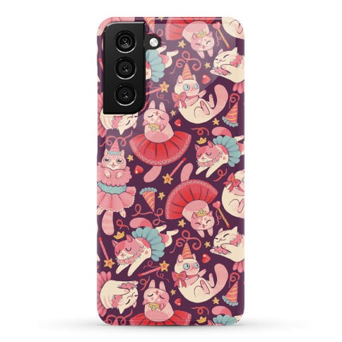 Cute Princess Cat Pattern Phone Case